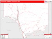 Longview Metro Area Wall Map