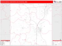 Oshkosh-Neenah Metro Area Wall Map