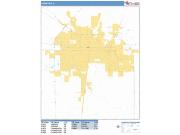 Champaign <br /> Wall Map <br /> Basic Style 2025 Map