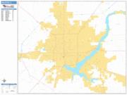 Decatur <br /> Wall Map <br /> Basic Style 2024 Map