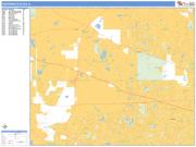 Hoffman Estates <br /> Wall Map <br /> Basic Style 2025 Map