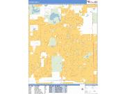 Orland Park <br /> Wall Map <br /> Basic Style 2025 Map