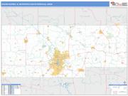 Cedar Rapids <br /> Wall Map <br /> Basic Style 2024 Map