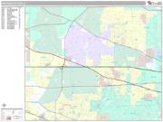 Hoffman Estates <br /> Wall Map <br /> Premium Style 2025 Map