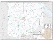 Upshur County, TX <br /> Wall Map <br /> Premium Style 2025 Map