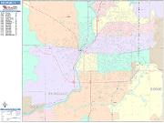 Rockford <br /> Wall Map <br /> Color Cast Style 2025 Map