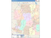 Windham <br /> Wall Map <br /> Color Cast Style 2025 Map