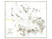 Muir Glacier Alaska<br /> Wall Map Map