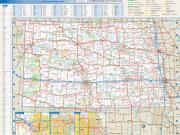 North Dakota <br /> Wall Map Map