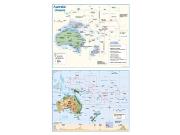 Australia <br /> Wall Map Map