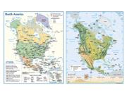 North America <br /> Wall Map Map