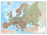 Europe <br /> Physical  <br /> Wall Map Map