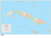 Cuba <br /> Wall Map Map