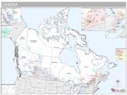 Canada Premium <br /> Wall Map Map