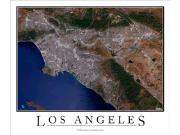 Los Angeles <br /> Wall Map Map