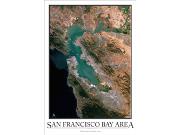 San Francisco Bay Area <br /> Wall Map Map