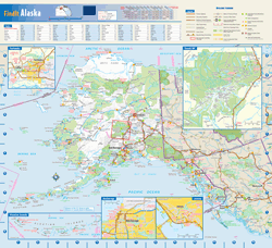 Alaska Wall Map