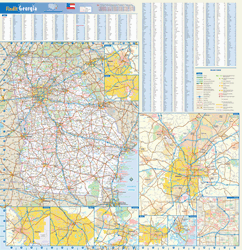 Georgia Wall Map